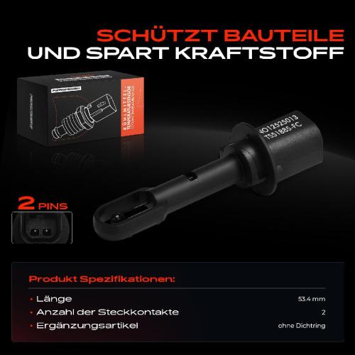 1x Temperaturgeber Außentemperatur für Chevrolet Trax Buick Encore SUV 1.4L Bj ab 2013 Bild 1x Temperaturgeber Außentemperatur für Chevrolet Trax Buick Encore SUV 1.4L Bj ab 2013