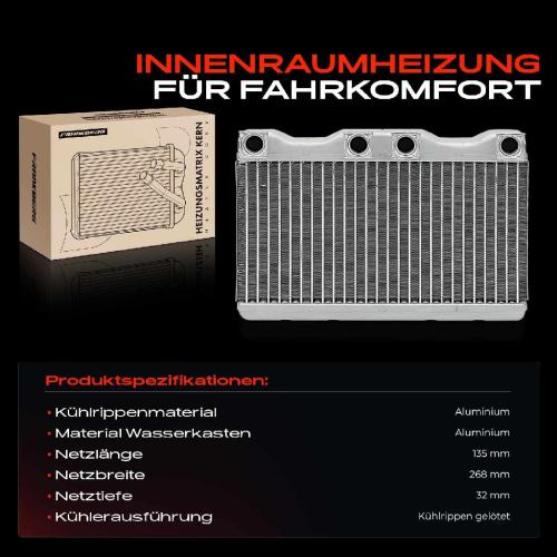 1x Wärmetauscher Innenraumheizung für BMW 7er E38 725-750 2.5L-5.4L Bild 1x Wärmetauscher Innenraumheizung für BMW 7er E38 725-750 2.5L-5.4L