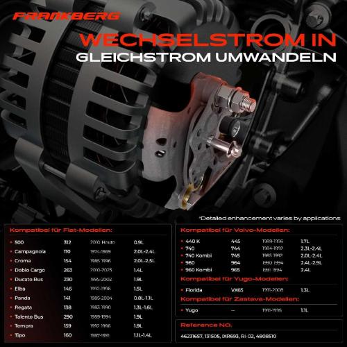 1x Gleichrichter Generator für Fiat 500 Ducato Panda Porsche 911 Bild 1x Gleichrichter Generator für Fiat 500 Ducato Panda Porsche 911