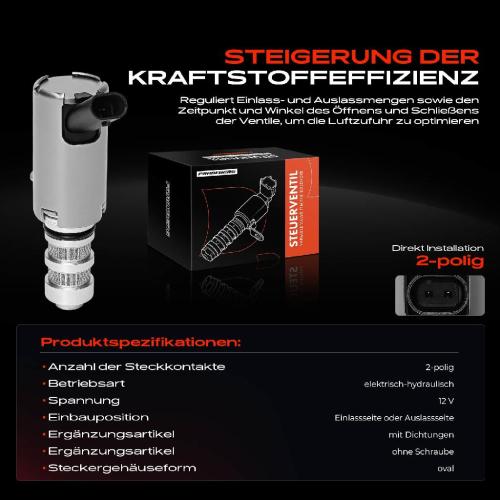 1x Steuerventil Nockenwellenverstellung für VW Touareg Auid A4 A6 Porsche Panamera Bentley Bentayga Bild 1x Steuerventil Nockenwellenverstellung für VW Touareg Auid A4 A6 Porsche Panamera Bentley Bentayga