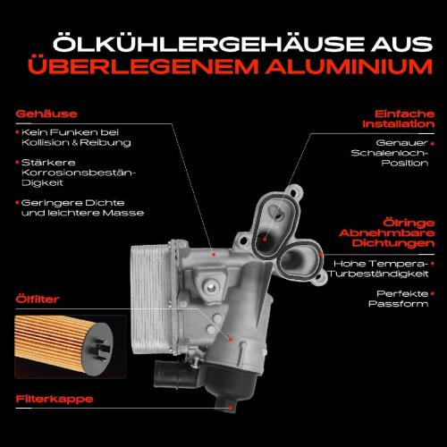 Frankberg 1x ÖlkühlerÖlfilter für Opel Vivaro Renault Laguna Megane 2.0L Bild Frankberg 1x ÖlkühlerÖlfilter für Opel Vivaro Renault Laguna Megane 2.0L