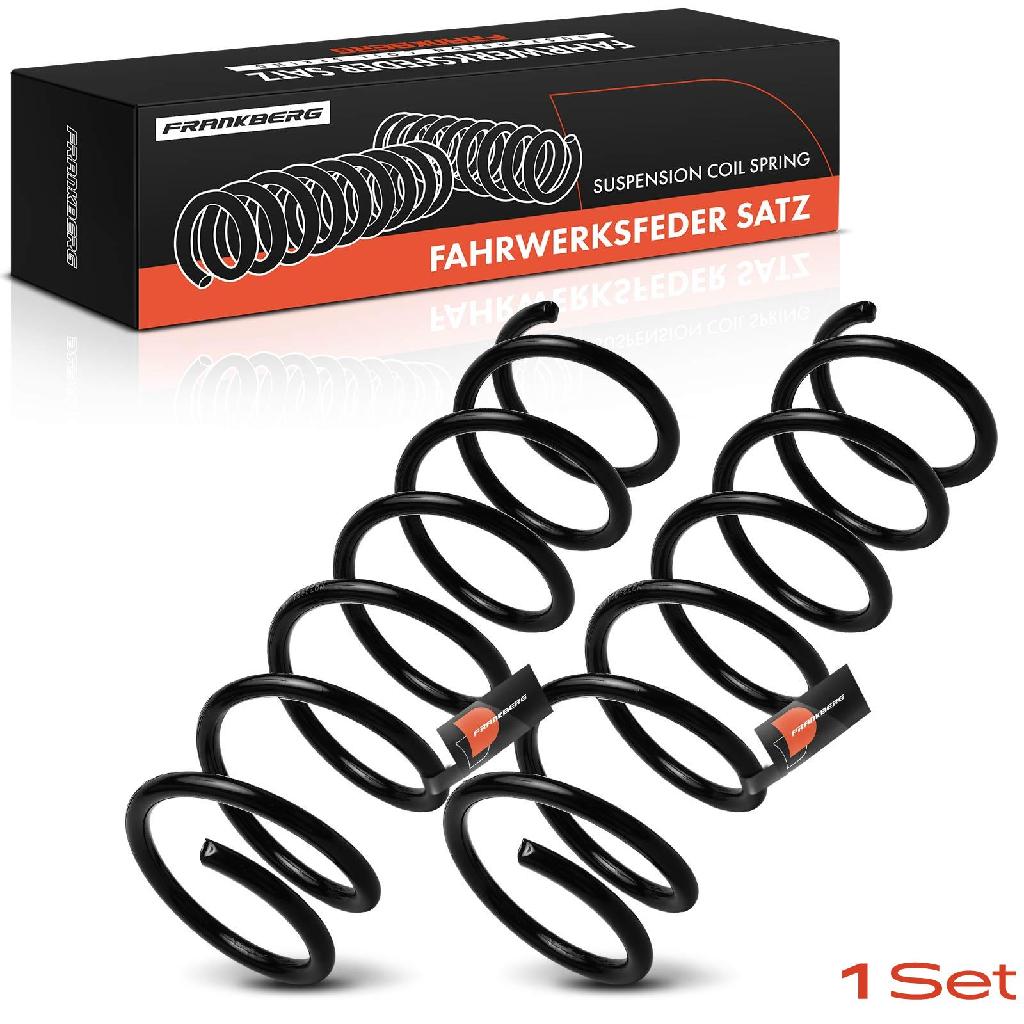 Frankberg 2x Fahrwerksfeder Hinterachse für Mazda 3 Stufenheck BK 1.6L 2.0L 2003-2009