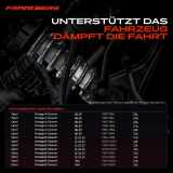 2x Fahrwerksfeder Hinterachse für Opel Omega A Caravan Omega B Caravan Kombi