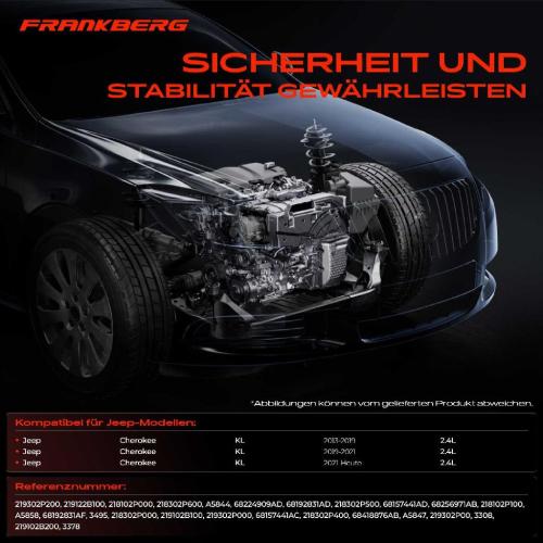 2x Motorlager Getriebelager Vorne Rechts für Jeep Cherokee KL 2.4L Bj ab 2013 Bild 2x Motorlager Getriebelager Vorne Rechts für Jeep Cherokee KL 2.4L Bj ab 2013