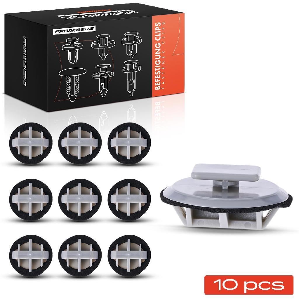 Frankberg 10x Befestigungsclips Schwellerverkleidung für Mazda 3 Kasten/Schrägheck BM BK 5 CX-7 ER