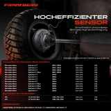 1x ABS Sensor Hinterachse beidseitig für VW LT 28-35 II Bus 2DB 2DE 2DK LT 28-46 II Kasten 2DA 2DD 2DH