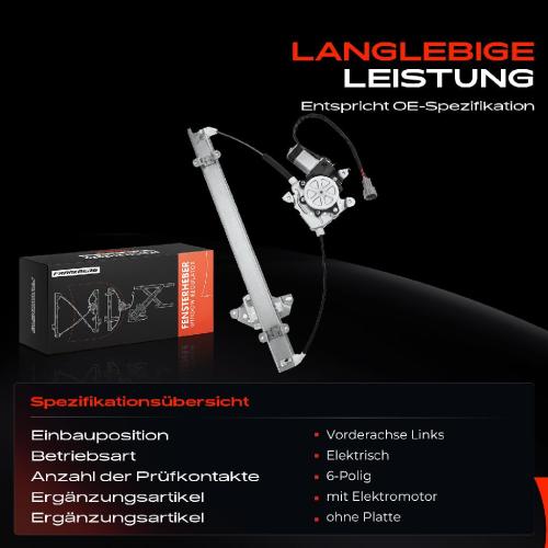 1x Fensterheber Vorne Links für Nissan X-Trail T30 01-13 Bild 1x Fensterheber Vorne Links für Nissan X-Trail T30 01-13