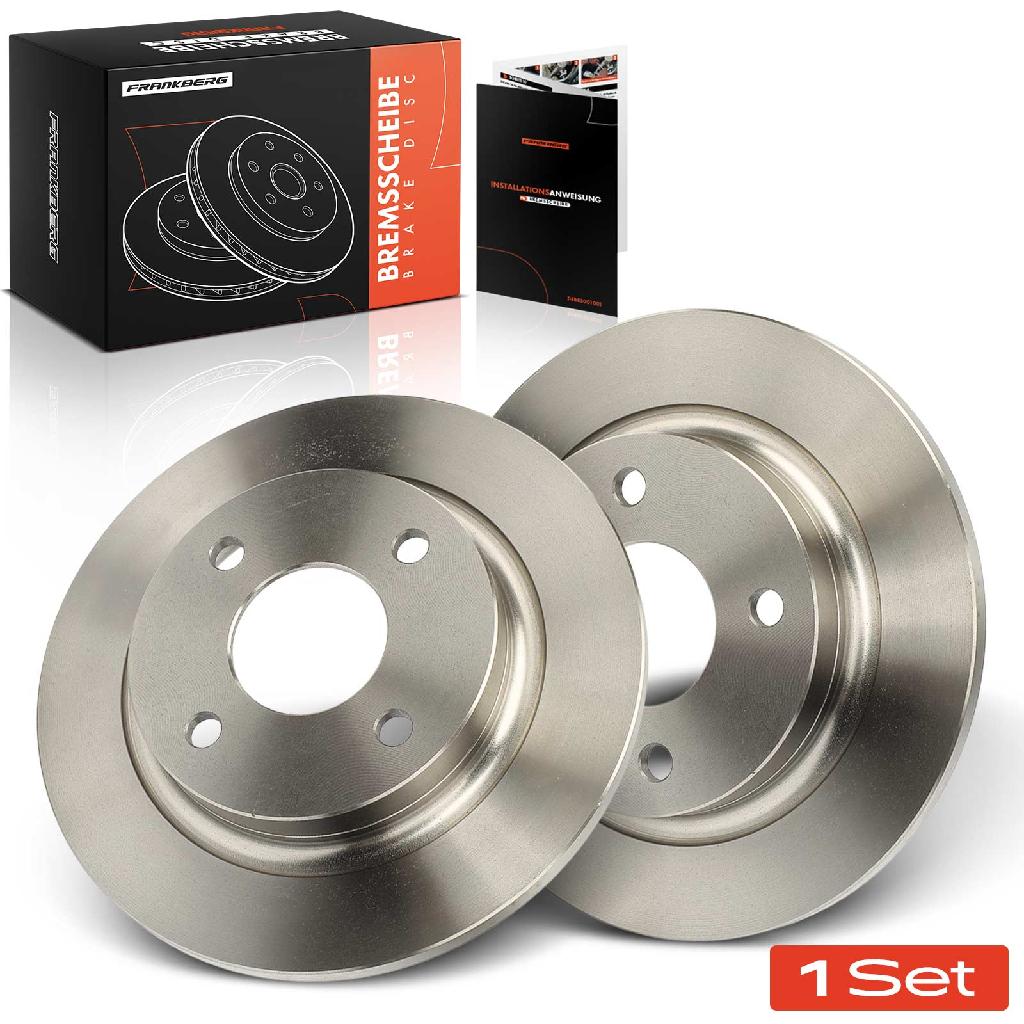 2x Bremsscheiben Vorderachse für VW Lupo 6E1 6X1 Audi A2 8Z0 1.2L 1999-2005