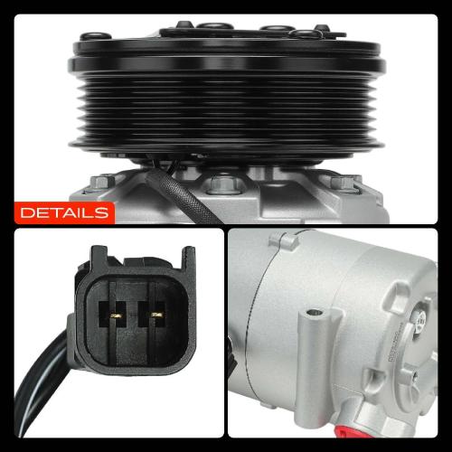 1x Klimakompressor für Ford Focus III Galaxy WA6 Kuga I Mondeo BA7 S-Max WA6 2.0L 2007-2019 Bild 1x Klimakompressor für Ford Focus III Galaxy WA6 Kuga I Mondeo BA7 S-Max WA6 2.0L 2007-2019