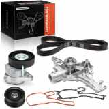 1x Keilrippenriemensatz Wasserpumpe für Mercedes-Benz W203 W202 W210 W211 W220 W163 W463