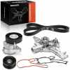1x Keilrippenriemensatz Wasserpumpe f&uuml;r Mercedes-Benz W203 W202 W210 W211 W220 W163 W463