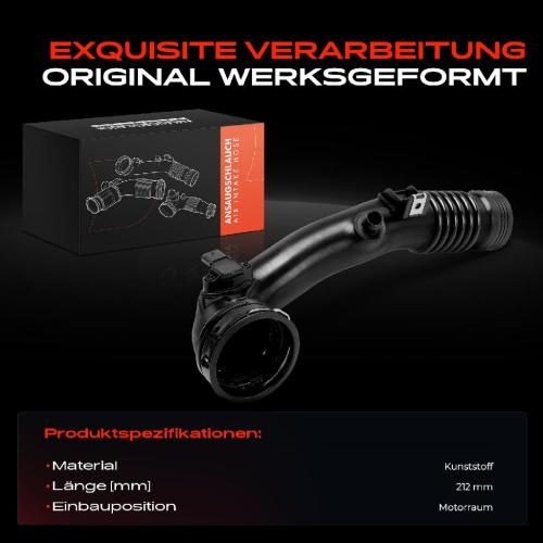 1x Ladeluftschlauch Ladeluftkühler für BMW X5 E70 3.0L 2012-2013 Bild 1x Ladeluftschlauch Ladeluftkühler für BMW X5 E70 3.0L 2012-2013