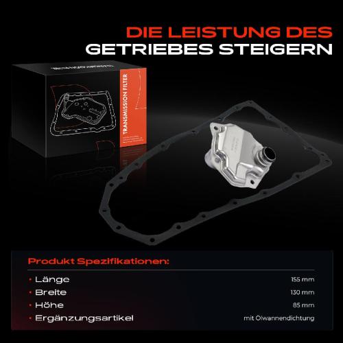 1x Hydraulikfiltersatz Automatikgetriebe für Nissan Juke F15 Pathfinder IV R52 Bild 1x Hydraulikfiltersatz Automatikgetriebe für Nissan Juke F15 Pathfinder IV R52