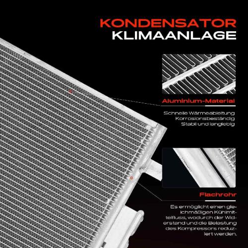 Frankberg 1x Kondensator Klimaanlage für KIA Sorento III UM 2.2L Bj ab 2015 Bild Frankberg 1x Kondensator Klimaanlage für KIA Sorento III UM 2.2L Bj ab 2015