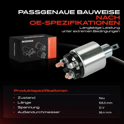 1x Magnetschalter Starter für Mercedes-Benz W124 W210 W463 W140 R129 Opel Omega B Bild 1x Magnetschalter Starter für Mercedes-Benz W124 W210 W463 W140 R129 Opel Omega B