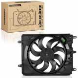 Frankberg 1x Motorkühller Einfachlüfter mit Kühlerlüfterrahmen Fiat Tipo 356 357 Schrägheck 1.4L