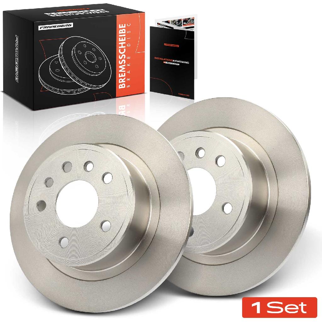 2x Bremsscheiben Hinterachse für Opel Omega B Caravan 2.0L 2.2L 2.5L 2.6L 3.0L 3.2L 1994-2003