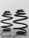 Feder Fahrwerksfeder Spiralfeder hinten R+L Paar OPEL Corsa C X01 9196207