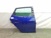 Tür Rechts Hinten 5F4833056 Seat Leon (5FB) Schrägheck 5-drs 2.0 TDI Ecomotive 16V (CKFC) 2014