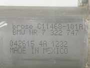 Fensterhebermotor Links Hinten 67627322747 BMW X4 (F26) SAC SUV xDrive20d 16V (B47-D20A) 2015