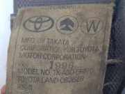 Sicherheitsgurt Links Hinten 7357060100B0 Toyota Land Cruiser 90 (J9) Hardtop Geländewagen 3.0 TD (1KZTE)