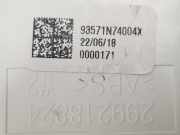 Schalter Für Elekt. Fensterheber Links Vorne 93571N74004X Hyundai Tucson (NX) SUV 1.6 T-GDI Hybrid 48V (G4FU) 2022