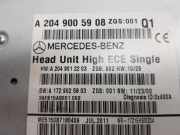 Navigationssystem A2049005908 Mercedes-Benz C Estate (S204) Kombi 2.2 C-250 CDI 16V BlueEfficiency 4-Matic (OM651.912)
