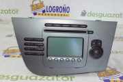 Radio CD 1P2035186A Seat Leon (1P1) Schrägheck 5-drs 2.0 TDI 16V FR (BMN) 2006