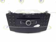 Radio CD A2048700186 Mercedes-Benz C (W204) Limousine 2.2 C-220 CDI 16V (OM646.811) 2009