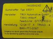Gurtstraffer Links Hinten 34033923D Volvo XC60 I (DZ) SUV 2.0 D4 16V (D4204T14) 2017