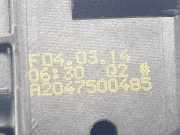 Heckschloss A2047500485 Mercedes-Benz C (W205) Limousine C-220 2.2 CDI BlueTEC, C-220 d 16V (OM651.921) 2014