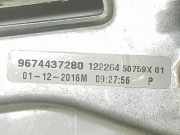 Fensterheber Rechts Hinten 9674437280 Citroën C-Elysee (DD) Limousine 1.2 Vti 82 12V (EB2F(HMZ)) 2017