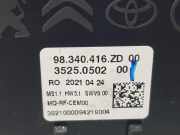 Bedienung Heizung 98340416ZD Peugeot Expert (V1/VA/VB/VE/VF/VT/VY) Van 1.5 BlueHDi 100 (DV5RUCd(YHR))
