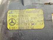 Nebelscheinwerfer Links A2518200756 Mercedes-Benz ML II (164/4JG) SUV 3.0 ML-320 CDI 4-Matic V6 24V (OM642.940)