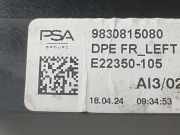 Fensterheber Links Vorne 9830815080 Opel Astra L Sports Tourer (F4/FC/FN/FR) Kombi 1.2 Turbo 110 12V (EB2ADT(HNP))