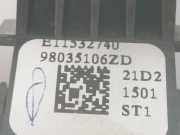Lenkradschalter 98035106ZD Peugeot 208 II (UB/UH/UP) Schrägheck 5-drs 1.2 Vti 12V PureTech 75 (EB2FAD(HMH))