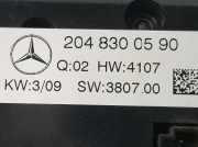 Bedienung Heizung A2048300590 Mercedes-Benz C (W204) Limousine 2.2 C-220 CDI 16V (OM646.811) 2009
