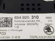Tachoeinheit Kmh 654920310 Skoda NW4 DESIGN