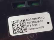 Schalter Für Elekt. Fensterheber Links Vorne 5G0959857D Skoda Scala Schrägheck 5-drs 1.0 TSI 115 (DUSA)