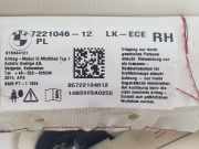 Vorhang Airbag Rechts VOOR 7221046 BMW SERIE 1 BERLINA 5P F20 116d EfficientDynamics Edition