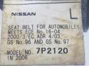 Sicherheitsgurt Links Hinten 89845EB302 Nissan Pathfinder (R51) SUV 2.5 dCi 16V 4x4 (YD25DDTi) 2006