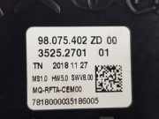 Bedienung Heizung 98075402ZD Citroën Berlingo Van 1.5 BlueHDi 100 (DV5RD(YHY))