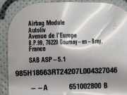 Seiten Airbag LINKS VOOR 985H18663R Renault Clio V (RJAB) Schrägheck 5-drs 1.6 E-Tech 145 16V (H4M-632(H4M-C6))