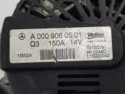 Lichtmaschine A0009060501 Mercedes-Benz C Estate (S204) Kombi 2.2 C-250 CDI 16V BlueEfficiency 4-Matic (OM651.912)