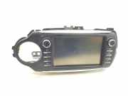 Navigationssystem 6434CBE2808 Toyota Yaris III (P13) Schrägheck 1.5 16V Hybrid (1NZ-FXE) 2018