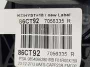 Gaspedalsensor 9854066280 Opel Astra L Sports Tourer (F4/FC/FN/FR) Kombi 1.2 Turbo 110 12V (EB2ADT(HNP))