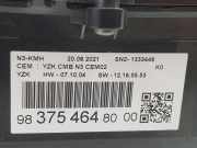 Tachoeinheit Kmh 9837546480 Peugeot Expert (V1/VA/VB/VE/VF/VT/VY) Van 1.5 BlueHDi 100 (DV5RUCd(YHR))
