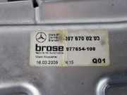 Fensterheber Rechts Hinten A2076700203 Mercedes-Benz E (C207) Coupé E-350 CDI V6 24V (OM642.836) 2013