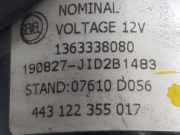Scheibenwischermotor Vorne 1363338080 Peugeot Boxer (U9) Van 2.2 Blue HDi 140 (DW12RUD(4HJ))