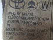 Sicherheitsgurt Links Hinten 7337060140B0 Toyota Land Cruiser 90 (J9) Hardtop Geländewagen 3.0 TD (1KZTE)